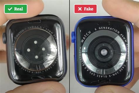 real vs fake apple watch series 2|apple watch clone vs real.